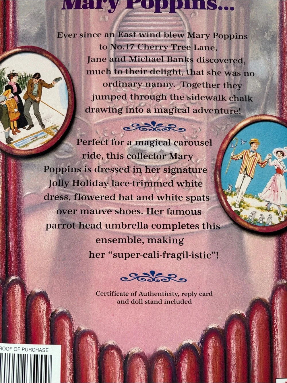 Barbie Mary Poppins Jolly Holiday Edition Costume Doll - White & Red